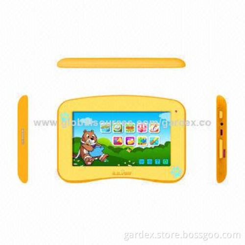 Toy tablet PC for kids, android dual core children tablet, customized applications with dual camera
